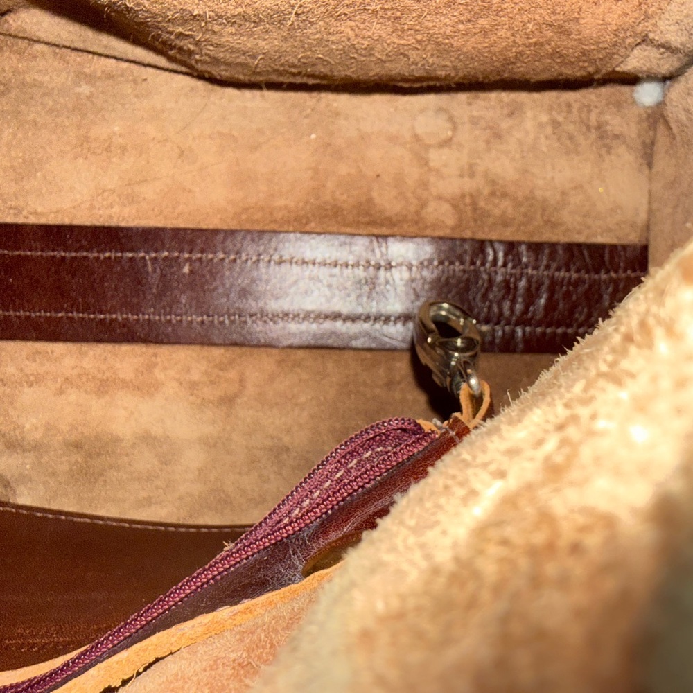 Hammitt Westwood Brown Leather Studded Handbag - Picture 7 of 10